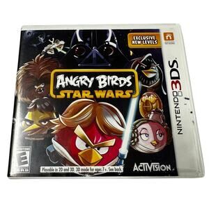 Nintendo 3DS Angry Birds Star Wars Activision Pre-Owned Tested Working